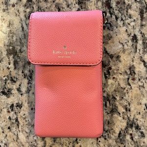 Kate ♠️  Spade Salmon Color Cellphone Cross Body